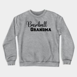 Baseball Grandma Crewneck Sweatshirt